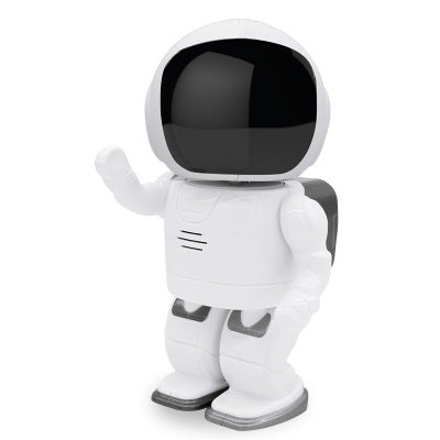 Robot astronauta cámara IP Wifi inalámbrico P2P vigilancia de seguridad visión nocturna IR seguridad del hogar Robot Monitor de bebé